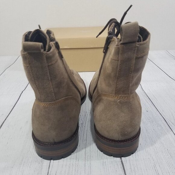 Dr. Scholls Calvary Zip Leather Boots Mens Size 12 main image 2